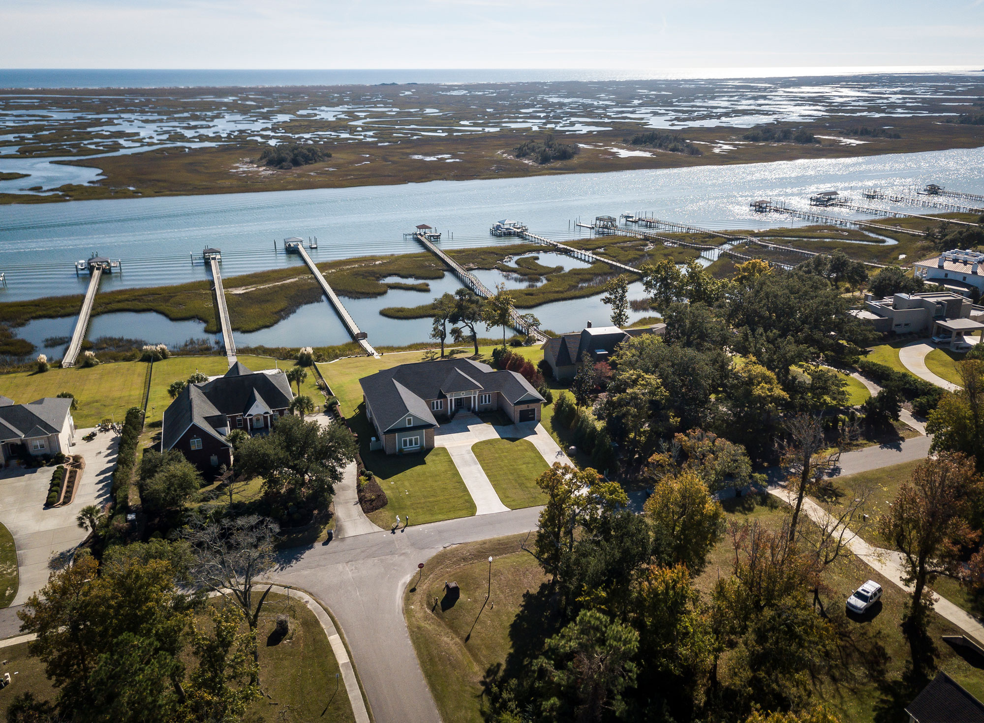 Majestic Oaks – aerial view