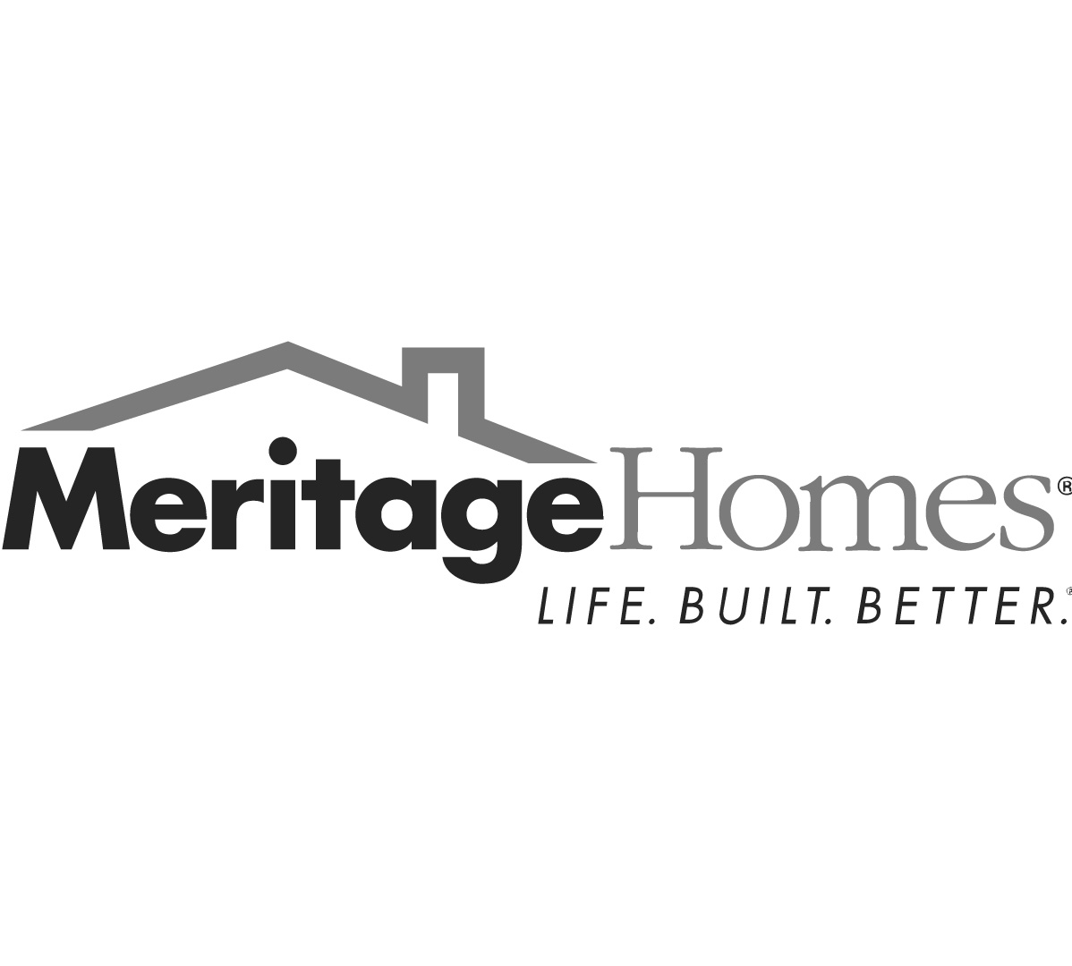 Meritage Homes Life. Built. Better. logo