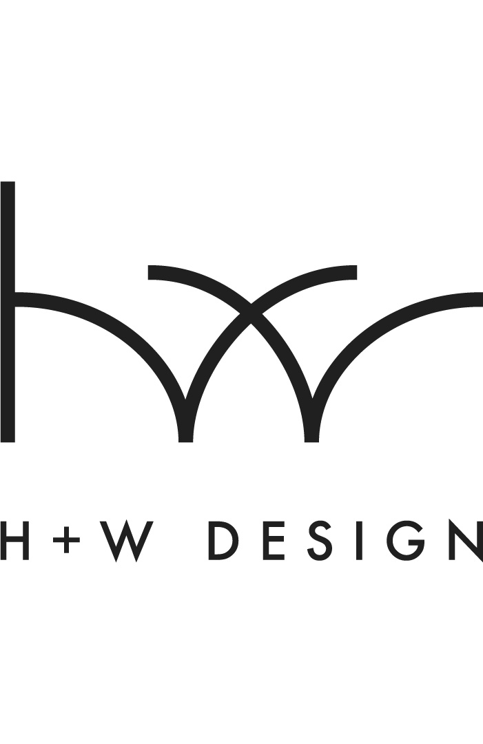 H + W Design logo